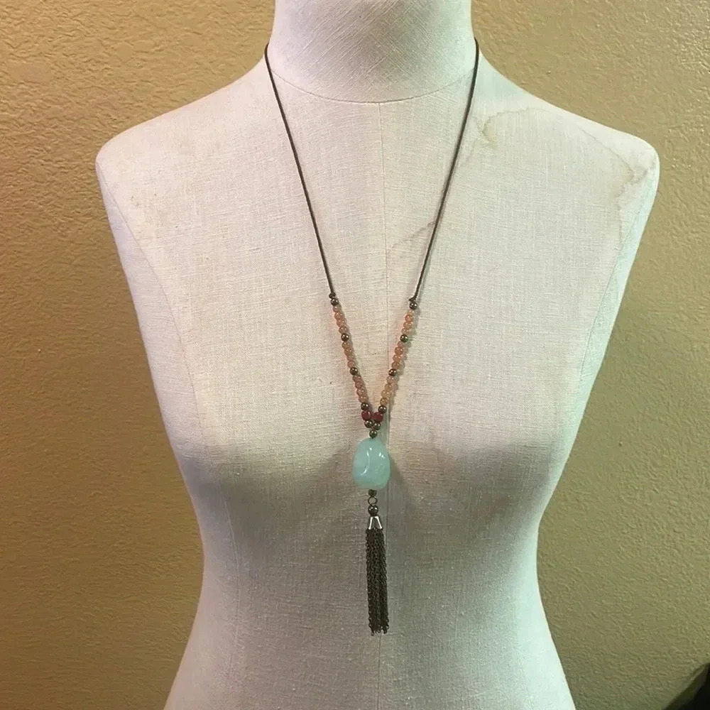 Natural Stone Necklace‎